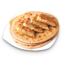 Paneer Paraatha(2) With Curd