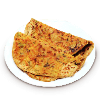 Sev Paraatha(2) With Curd